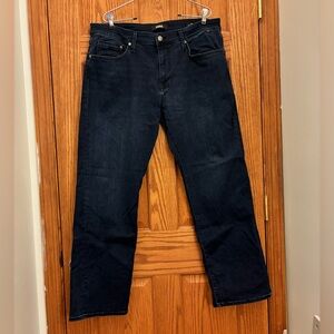 Mavi Men's Matt Size W36/L30 Relaxed Straight Leg‎ Fit dark wash jeans